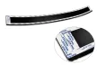 Avisa protecție bară spate din aluminiu bordat 3 mm negru mat SKODA Octavia III combi FL2016-2019