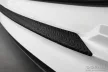Avisa negre matt 3 mm bordázott aluminiu Protecție bară spate Kia SORENTO IV SUV 2020->2024