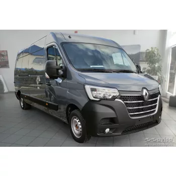   Avisa protecție bară spate din aluminiu bordat 3 mm negru mat NV400 2010-2014, FL2014->, MOVANO 2010-2014, FL2014-2021, MASTER III 2010-2014, FL2014->2024