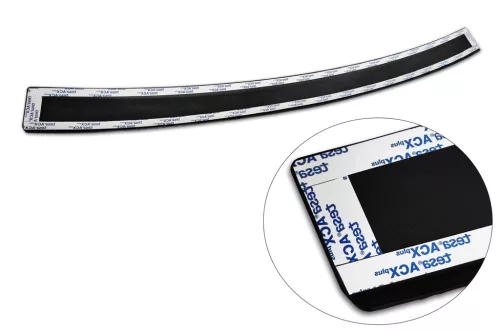 Avisa protecție bară spate din aluminiu bordat de 3 mm negru mat Octavia IV combi Active, Sportline, Ambition, Style, Sportline 2019-2024 FL2024->stb.