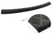 Avisa protecție bară spate din aluminiu bordat de 3 mm negru mat Octavia IV combi Active, Sportline, Ambition, Style, Sportline 2019-2024 FL2024->stb.