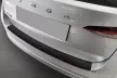 Avisa protecție bară spate din aluminiu bordat de 3 mm negru mat Octavia IV combi Active, Sportline, Ambition, Style, Sportline 2019-2024 FL2024->stb.