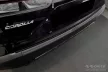 Avisa negre 3 mm bordázott aluminiu Protecție bară spate TOYOTA Corolla CROSS (XG1TJ) 2022-2025, FL.2025