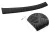 Avisa protecție bară spate din aluminiu bordat 3 mm negru mat VOLKSWAGEN ID BUZZ (EB) 2022->/ID BUZZ CARGO (EBN) 2022->
