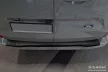 Avisa protecție bară spate din aluminiu bordat negru matt 1 mm TRANSIT CUSTOM II 2023->/E-TRANSIT CUSTOM II 2023->, TRANSPORTER T7 2024->/CAR T7 2025