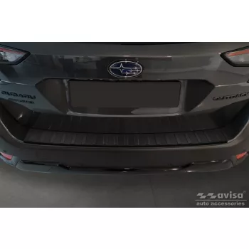   Avisa protecție bară spate din oțel negru matt Subaru OUTBACK VI (BT) 2021->