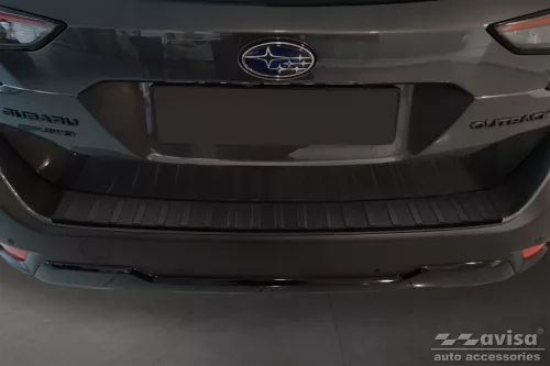 Avisa protecție bară spate din oțel negru matt Subaru OUTBACK VI (BT) 2021->