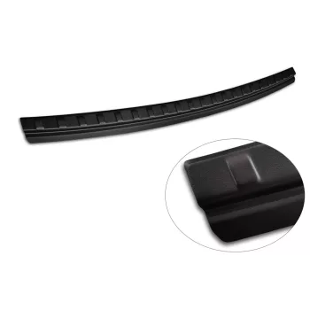   Avisa negre matt oțel Protecție bară spate Jeep COMPASS II 2017-2021, FL 2021->