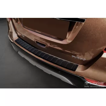   Avisa protecție bară spate din oțel negru mat OPEL MOKKA X FL2016->