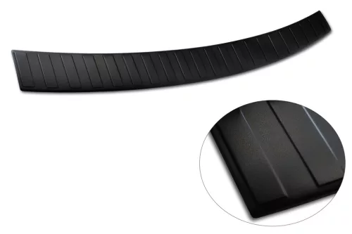Avisa protecție de bară din oțel neagră mată AUDI Q5 2008-2012, FL2012-2016