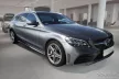 Avisa protecție bară spate din oțel negru mat MERCEDES C Class W205 T-model 2014-2018, FL2018-2021