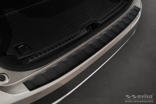 Avisa protecție de bară din oțel neagră mată VOLVO V90 break 2016->, VOLVO V90 Cross Country 2016->