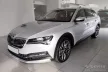 Avisa protecție bară spate din oțel negru mat SKODA SUPERB III combi 2015-2019, FL2019->2024/SCOUT III 2019->