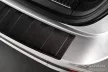Avisa protecție bară spate din oțel negru mat SKODA SUPERB III combi 2015-2019, FL2019->2024/SCOUT III 2019->