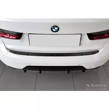   Avisa protecție bară spate din oțel argintiu satin BAIC BEIJING 5 2018->