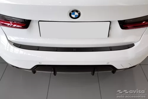 Avisa protecție bară spate din oțel argintiu satin BAIC BEIJING 5 2018->