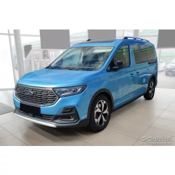   Avisa protecție bară spate din oțel negru matt FORD TOURNEO CONNECT III 2022->, FORD TRANSIT CONNECT III 2024->