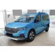 Avisa protecție bară spate din oțel negru matt FORD TOURNEO CONNECT III 2022->, FORD TRANSIT CONNECT III 2024->