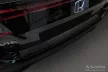 Avisa protecție bară spate din oțel negru matt HONDA Civic XI Hatchback 2022->