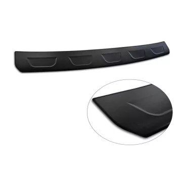  Avisa negre matt oțel Protecție bară spate PEUGEOT 408 fastback 2023