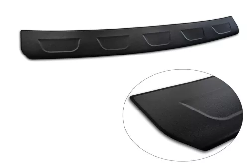 Avisa negre matt oțel Protecție bară spate PEUGEOT 408 fastback 2023