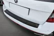 Avisa protecție bară spate din oțel negru mat SKODA Octavia III combi RS version 2013-2016, FL2016-2019