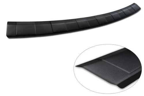 Avisa protecție bară spate din oțel negru mat Octavia IV combi Active, Sportline, Ambition, Style, Sportline 2019-2024 FL 2024->, Octavia IV combi RS 2020->