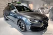 Avisa protecție de bară din oțel neagră mată SEAT CUPRA LEON Sportstourer (KL) 2021->2024 FL 2024->, SEAT LEON IV Sportstourer/FR 2020-2024, FL2024->