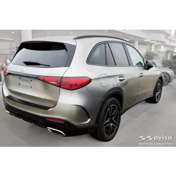   Avisa protecție bară spate din oțel negru mat MERCEDES GLC II (X254) 2022