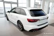 Avisa protecție bară spate din oțel mat negru Audi A4 B9 Avant/S-line 2015-2019, FL2019->, Audi S4 Avant 2015-2019, FL.2019->