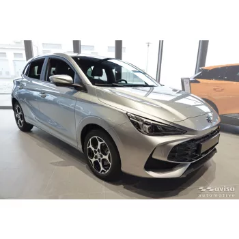   Avisa protecție bară spate din oțel negru mat MG 3 III 2024->