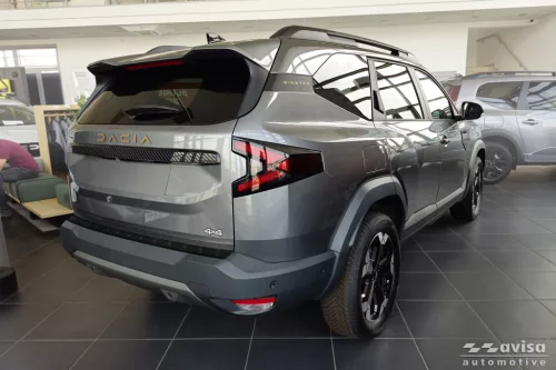 Avisa protecție de bară din oțel neagră mată DACIA BIGSTER 2024->