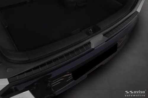 Avisa protecție de bară din oțel neagră mată (din 2 bucăți, stânga și dreapta) KIA EV3 GT 2024->