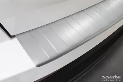 Avisa mătase protecție de bară din oțel argintie SKODA KAROQ FL2022->/Sportline FL 2022->