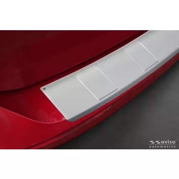  Avisa satin argintiu oțel Protecție bară spate Volvo V60 II combi 2018->, Volvo V60 II CROSS COUNTRY 2018->, Volvo V60 II Plug-In Hybrid 2019->/R-model 2019->