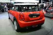 Avisa protecție bară spate din oțel negru, din oțel carbon negru și carbon MERCEDES MINI COOPER III 07.2014->