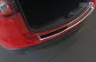 Avisa protecție bară spate din oțel oglindă, din carbon roșu-negru și din oțel și carbon Mazda CX-5 I 2012-2014, FL2014-2017