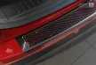 Avisa protecție bară spate din oțel negru, din carbon roșu-negru și din oțel și carbon Mazda CX-5 I 2012-2014, FL2014-2017