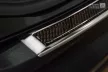 Avisa protecție bară spate din oțel oglindă, roșu-negru din carbon și oțel Volvo XC90 II 2015-2019 FL.2019-2024 FL.2024->