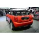 Avisa roșu-negru și protecție de bară din oțel lustruit din carbon din oțel din carbon MINI COOPER III 07.2014->