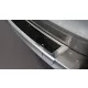 Avisa protecție bară spate din oțel argintiu oglindă, din carbon negru și carbon Bmw X5 F15 2013->