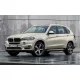 Avisa protecție bară spate din oțel negru, din oțel carbon negru și carbon Bmw X5 F15 2013