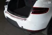 Avisa protecție bară spate din oțel oglindă, din carbon roșu-negru și oțel PORSCHE MACAN 2013-2019, FL2019->2021, FL 2021->