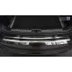 Avisa protecție bară spate din oțel oglindă, din oțel carbon negru și carbon Bmw X6 II F16 2014-2019