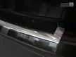 Avisa protecție bară spate din oțel oglindă, din oțel carbon negru și carbon Bmw X6 II F16 2014-2019