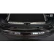 Avisa protecție bară spate din oțel negru, din oțel carbon negru și carbon Bmw X6 II F16 2014-2019