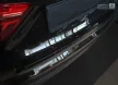 Avisa protecție bară spate din oțel negru, din oțel carbon negru și carbon Bmw X6 II F16 2014-2019