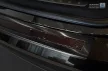 Avisa protecție bară spate din oțel negru, din oțel carbon roșu negru și carbon Bmw X6 II F16 2014-2020