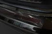 Avisa protecție bară spate din oțel negru, din oțel carbon roșu negru și carbon Bmw X6 II F16 2014-2020