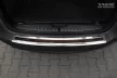 Avisa protecție bară spate din oțel oglindă, din oțel și carbon piros-negru Bmw 5 F11 touring 2010-2013, FL 2013-2017